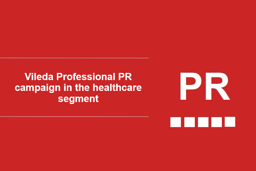 Vileda Professional PR campaign in the healthcare segment