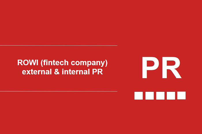 ROWI (fintech company) external & internal PR