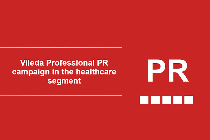 Vileda Professional PR campaign in the healthcare segment